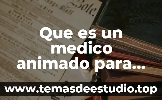 Que es un medico animado para colorear