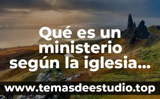 Qué es torre campanario en la iglesia planta arq 6 Qué es un ministerio según la iglesia católica