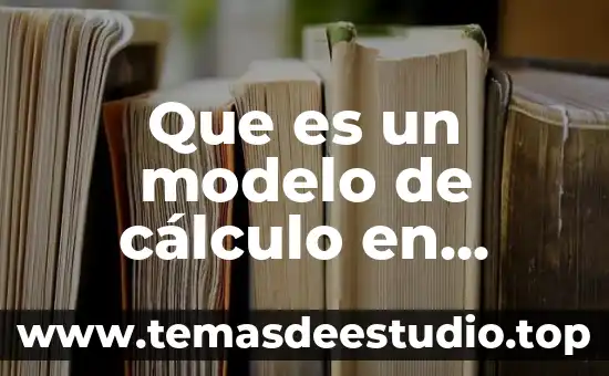 Qué es un modelo inerte 7 Que es un modelo de cálculo en arquitectura