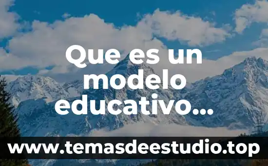 Que es el modelo programación lógica 8 Que es un modelo educativo redalyc