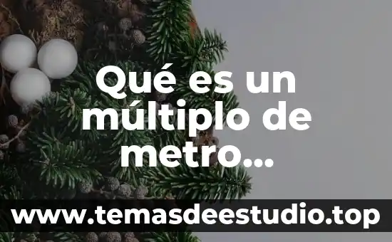 Que es un múltiplo de un número 7 Qué es un múltiplo de metro cuadrado