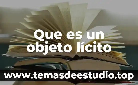 En informática qué es un objeto gráfico 3 Que es un objeto lícito