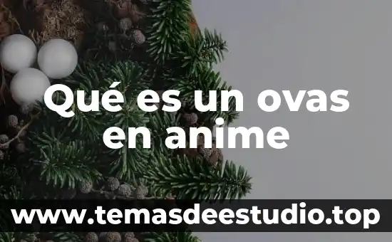 Que es una maid anime 3 Qué es un ovas en anime