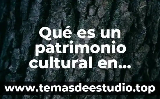 Qué es un patrimonio cultural en Álvaro Obregón