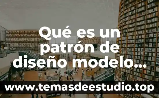 Que es el modelo de color rgb 7 Qué es un patrón de diseño modelo vista controlador