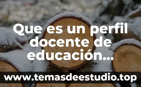 Que es la reflexion de la practica docente segun autores 4 Que es un perfil docente de educación especial