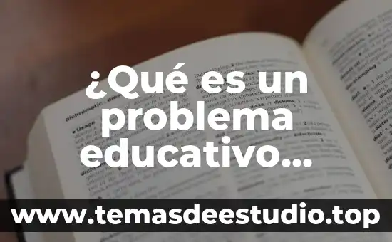 ¿Qué es un problema educativo según Silvia Schmelkes?