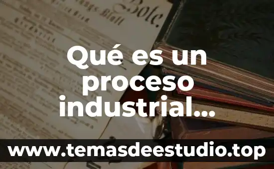 Qué es un proceso industrial continuo