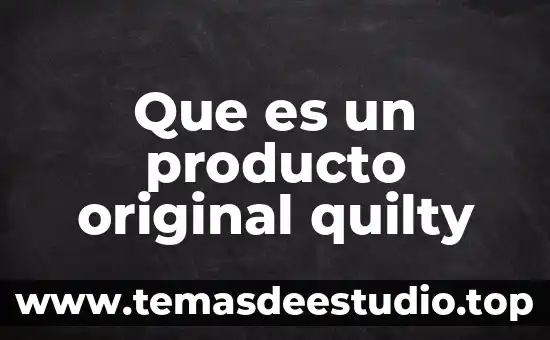 Que es el programa procuracion e imparticion de justicia 8 Que es un producto original quilty