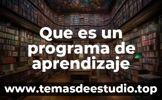 Que es regristro de resultados en el modo cientifico 7 Que es un programa de aprendizaje