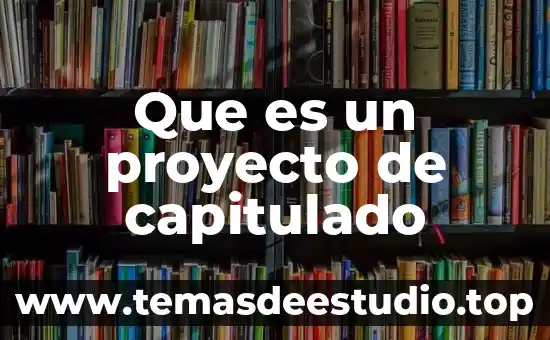 Que es un proyecto de investigación conclusión de la importancia 8 Que es un proyecto de capitulado