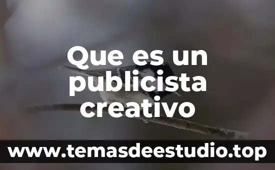 Qué es arte artefacto nico 6 Que es un publicista creativo