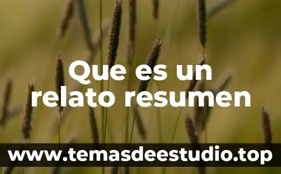 Que es sublime text resumen 6 Que es un relato resumen