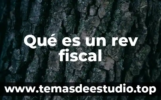 Que es una fuente de fondeo en el area fiscal 6 Qué es un rev fiscal