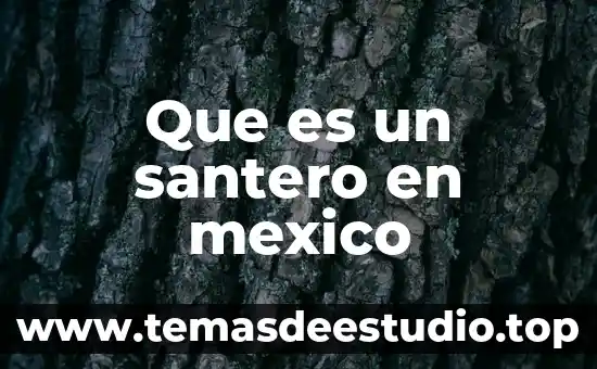 Qué es significa naco en México 4 Que es un santero en mexico