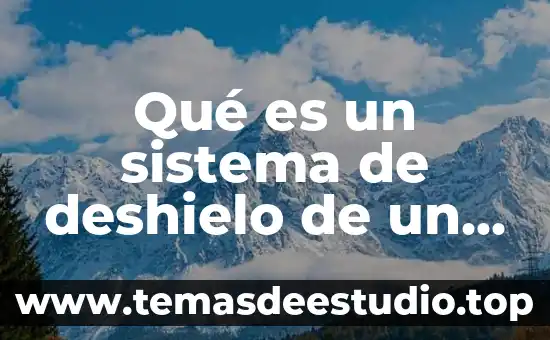 Qué es el sistema monetario 6 Qué es un sistema de deshielo de un refrigerador