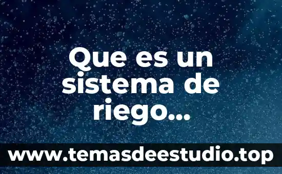 Que es el sistema compuesto 4 Que es un sistema de riego hidroponico