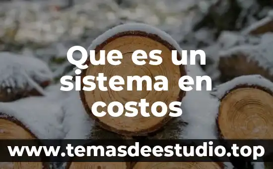 Que es ser perfecto para dios 7 Que es un sistema en costos