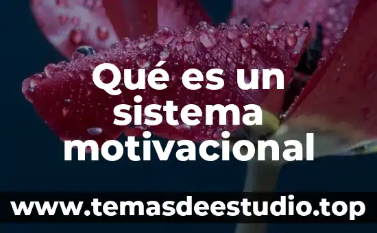 Que es el sistema solar y que lo compone 7 Qué es un sistema motivacional