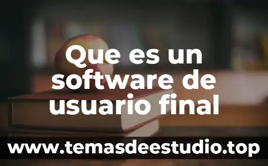 Qué es la sociedad del conocimiento y de la información 5 Que es un software de usuario final