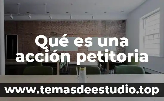 Que es la accion orexigenica 6 Qué es una acción petitoria