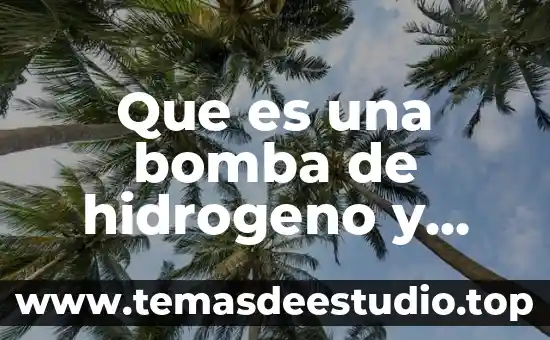 Bolsa de valores norteamericana que es 6 Que es una bomba de hidrogeno y como funciona