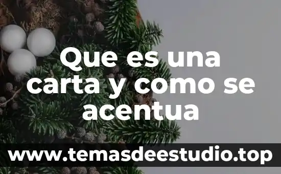 Que es una carta progresada significado 8 Que es una carta y como se acentua