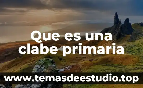 Que es clabe interbancaria donde se pueden hacer 6 Que es una clabe primaria