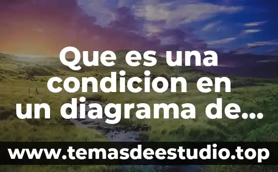 Que es diagrama de arquitectura de procesos 7 Que es una condicion en un diagrama de flujo