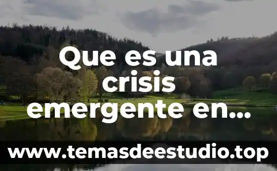 Qué es una crisis en redes sociales que significa 5 Que es una crisis emergente en violencia