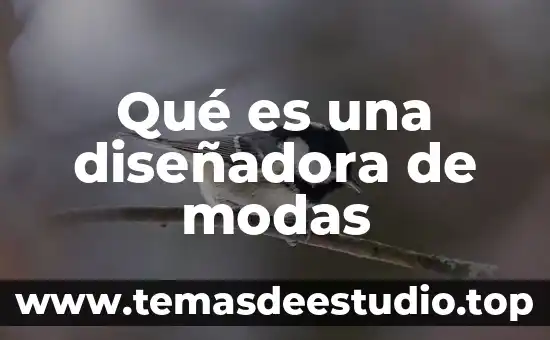 Que es la flor segun la botanica 5 Qué es una diseñadora de modas