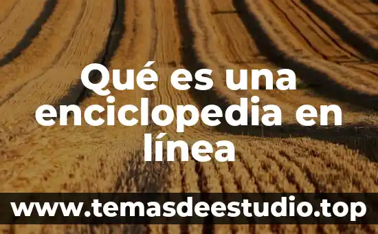 Que es desarrollo enciclopedia 7 Qué es una enciclopedia en línea