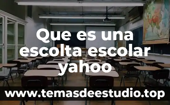 Qué es moda escolar 8 Que es una escolta escolar yahoo