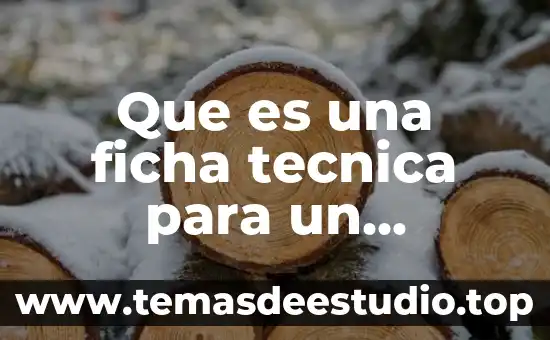 Qué es la técnica operativa 4 Que es una ficha tecnica para un vestuario