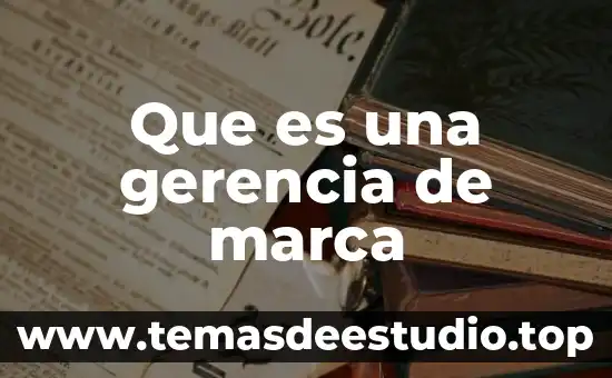 Qué es una cuenta de marca Google 4 Que es una gerencia de marca