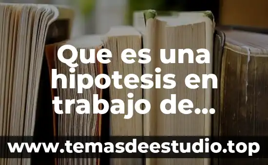 Qué es un paradigma en trabajo social 4 Que es una hipotesis en trabajo de investigacion