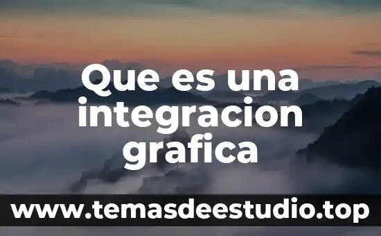 Que es una integracion grafica