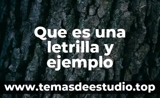 Que es el examen psicometrico uaslp ejemplo 5 Que es una letrilla y ejemplo