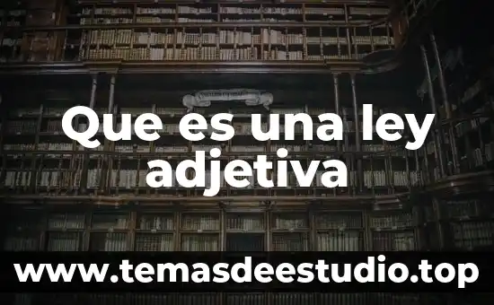 Ley antilavado que es 6 Que es una ley adjetiva