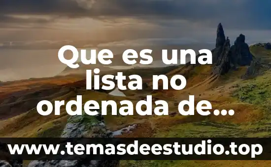 Qué es un supar en programación 7 Que es una lista no ordenada de lenguajes de programación