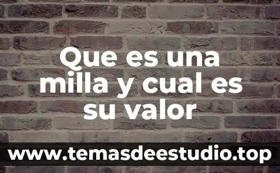 Que es el guardabarros cual es su nombre en mexico 3 Que es una milla y cual es su valor