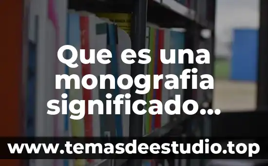Que es un diagrama de flujo computacional 8 Que es una monografia significado corto