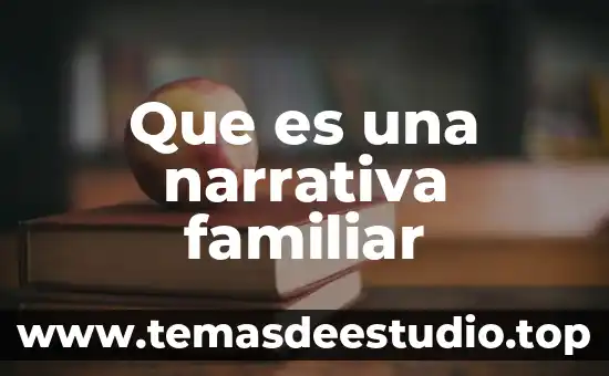 Que es la identidad narrativa según ricoeur 6 Que es una narrativa familiar
