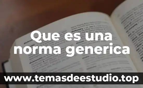 Que es una competencias generica o transversales 3 Que es una norma generica