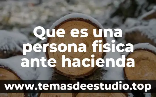 Que es una persona noble en metáfora 7 Que es una persona fisica ante hacienda