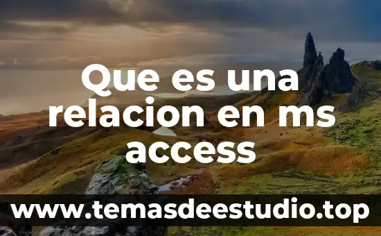 Qué es un diagrama entidad relación en Access Aulaclic 6 Que es una relacion en ms access