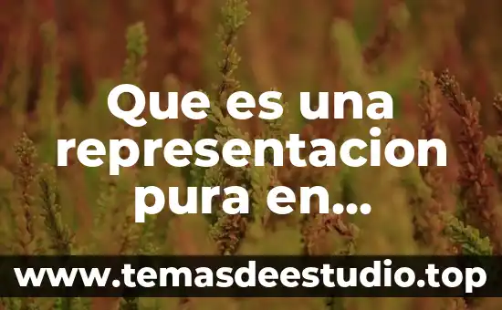 Que es un animal de raza pura 5 Que es una representacion pura en filosofia