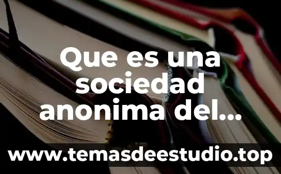 Que es una sociedad anonima bursatil de capital variable 4 Que es una sociedad anonima del capitl variable