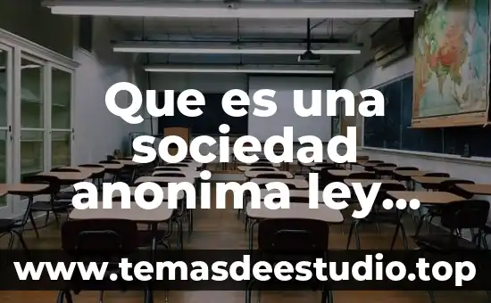 Que es una sociedad anonima bursatil de capital variable 8 Que es una sociedad anonima ley general de sociedades mercantiles