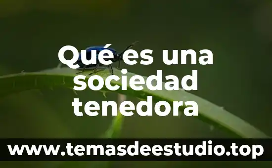 Que es la sociedad posmoderna 3 Qué es una sociedad tenedora